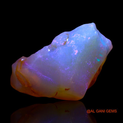 Natural Untreated Fire Opal Loose Gemstone Fancy Rough From Australia 4.00 Cts 15x9x6 mm RF-458