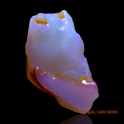 Natural Untreated Fire Opal Loose Gemstone Fancy Rough From Australia 4.00 Cts 15x9x6 mm RF-458