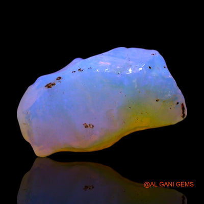 Natural Untreated Fire Opal Loose Gemstone Fancy Rough From Australia 4.00 Cts 14x8x6 mm RF-464