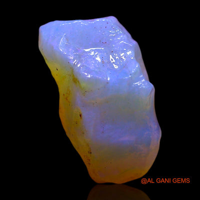 Natural Untreated Fire Opal Loose Gemstone Fancy Rough From Australia 4.00 Cts 14x8x6 mm RF-464