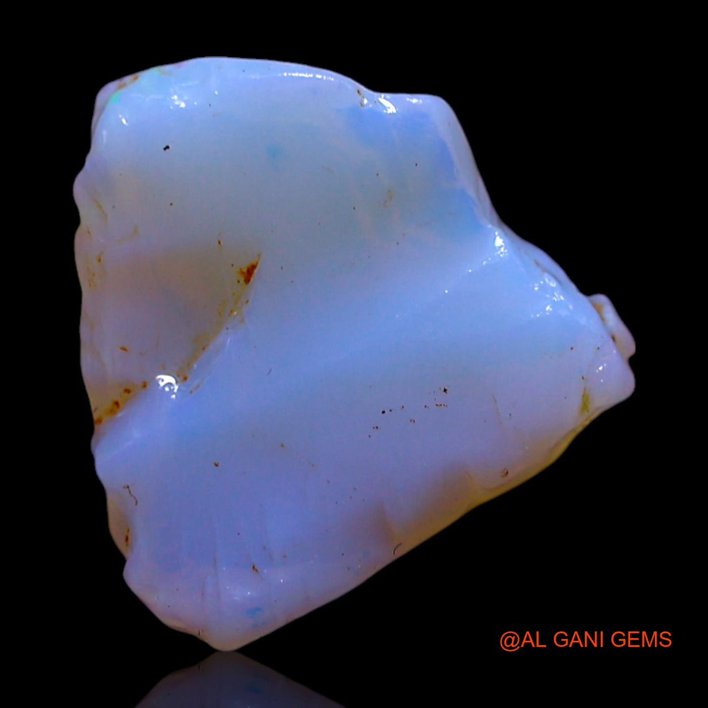 4.00 Cts Natural Australian Fire Opal Loose Gemstone Fancy Rough 12x12x6 mm RF-465
