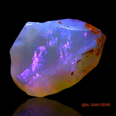 4.00 Cts Natural Australian Fire Opal Loose Gemstone Fancy Rough 14x10x7 mm RF-466
