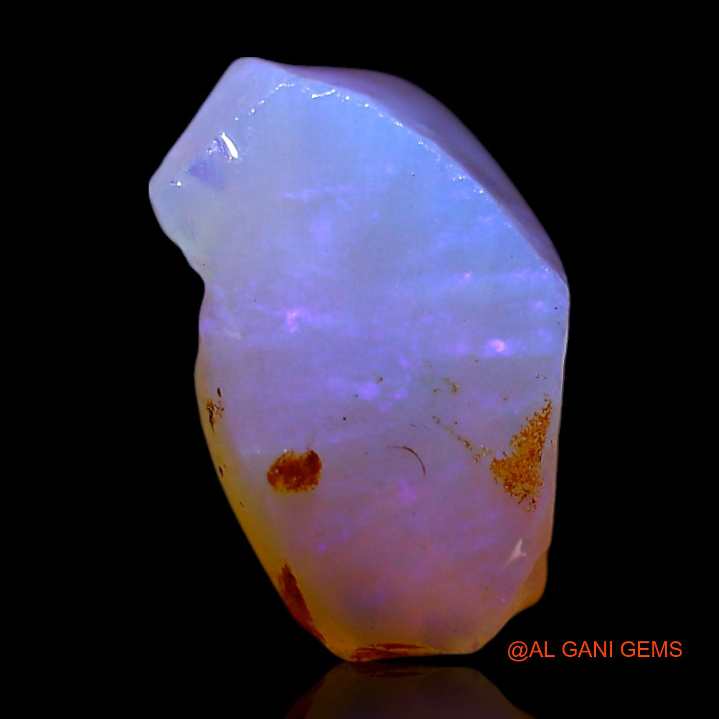 4.00 Cts Natural Australian Fire Opal Loose Gemstone Fancy Rough 14x10x7 mm RF-466