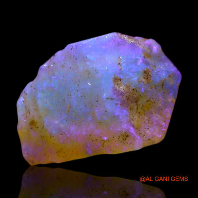Natural Fire Opal Gemstone 4.00 Cts Loose Fancy Rough From Australia 15x9x7 mm RF-467