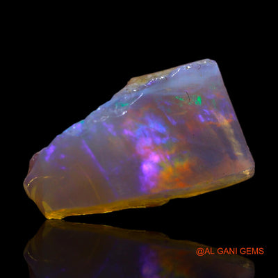 2.00 Cts Natural Australian Fire Opal Fancy Rough Loose Gemstone For Jewelry 14x8x4 mm RF-471