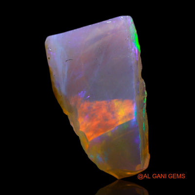 2.00 Cts Natural Australian Fire Opal Fancy Rough Loose Gemstone For Jewelry 14x8x4 mm RF-471