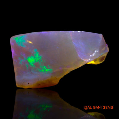 2.00 Cts Natural Australian Fire Opal Fancy Rough Loose Gemstone For Jewelry 14x8x4 mm RF-471