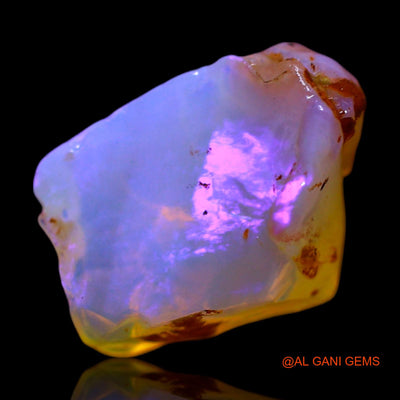 5.00 Cts Natural Australian Fire Opal Loose Gemstone Fancy Rough 14x9x6 mm RF-477