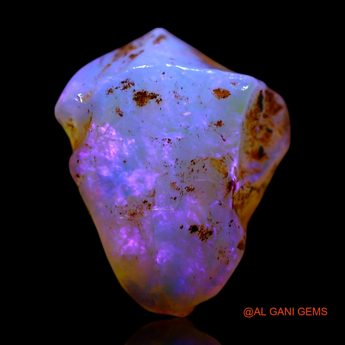 4.00 Cts Natural Australian Fire Opal Loose Gemstone Fancy Rough 14x10x7 mm RF-479