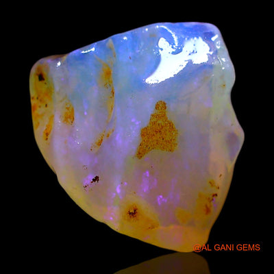 4.00 Cts Natural Australian Fire Opal Loose Gemstone Fancy Rough 12x11x5 mm RF-480