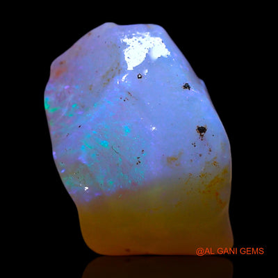 Natural Untreated Fire Opal Loose Gemstone Fancy Rough From Australia 5.00 Cts 14x9x7 mm RF-481