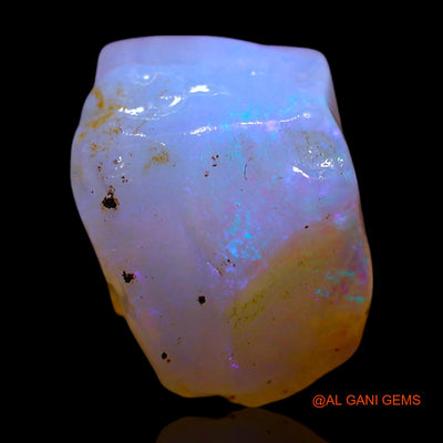 Natural Untreated Fire Opal Loose Gemstone Fancy Rough From Australia 5.00 Cts 14x9x7 mm RF-481