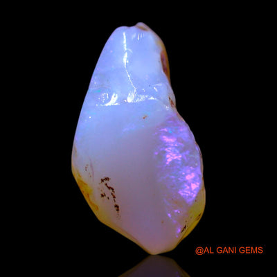 Natural Untreated Fire Opal Loose Gemstone Fancy Rough From Australia 5.00 Cts 14x9x7 mm RF-481