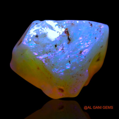 Natural Untreated Fire Opal Loose Gemstone Fancy Rough From Australia 5.00 Cts 12x10x8 mm RF-483