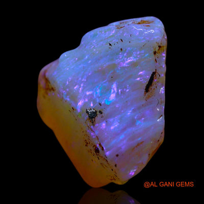 Natural Untreated Fire Opal Loose Gemstone Fancy Rough From Australia 5.00 Cts 12x10x8 mm RF-483