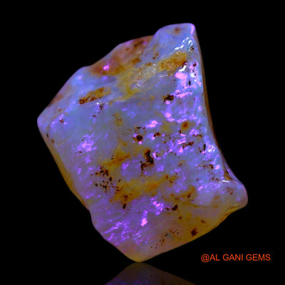 Natural Untreated Fire Opal Loose Gemstone Fancy Rough From Australia 5.00 Cts 12x10x8 mm RF-483