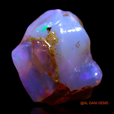 Natural Untreated Fire Opal Loose Gemstone Fancy Rough From Australia 6.00 Cts 12x9x8 mm RF-486
