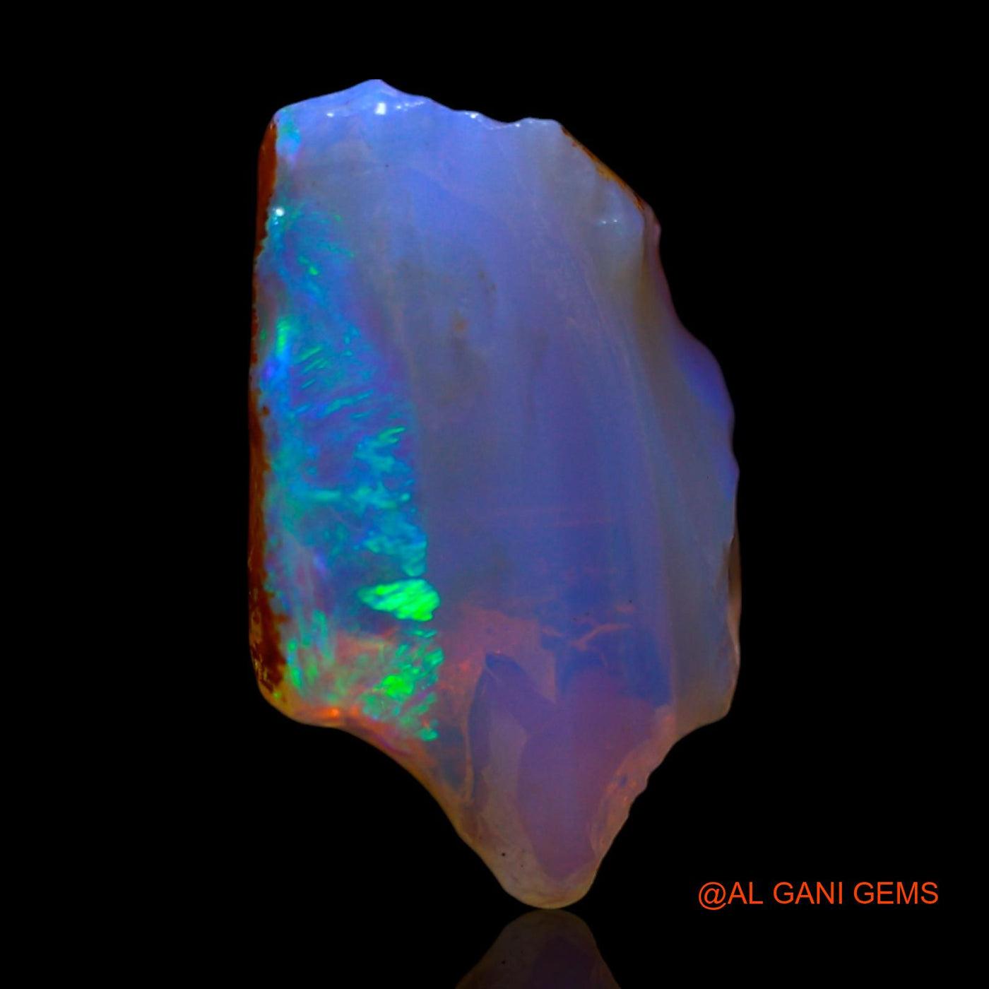 3.00 Cts Natural Australian Fire Opal Fancy Rough Loose Gemstone For Jewelry 14x8x4 mm RF-501