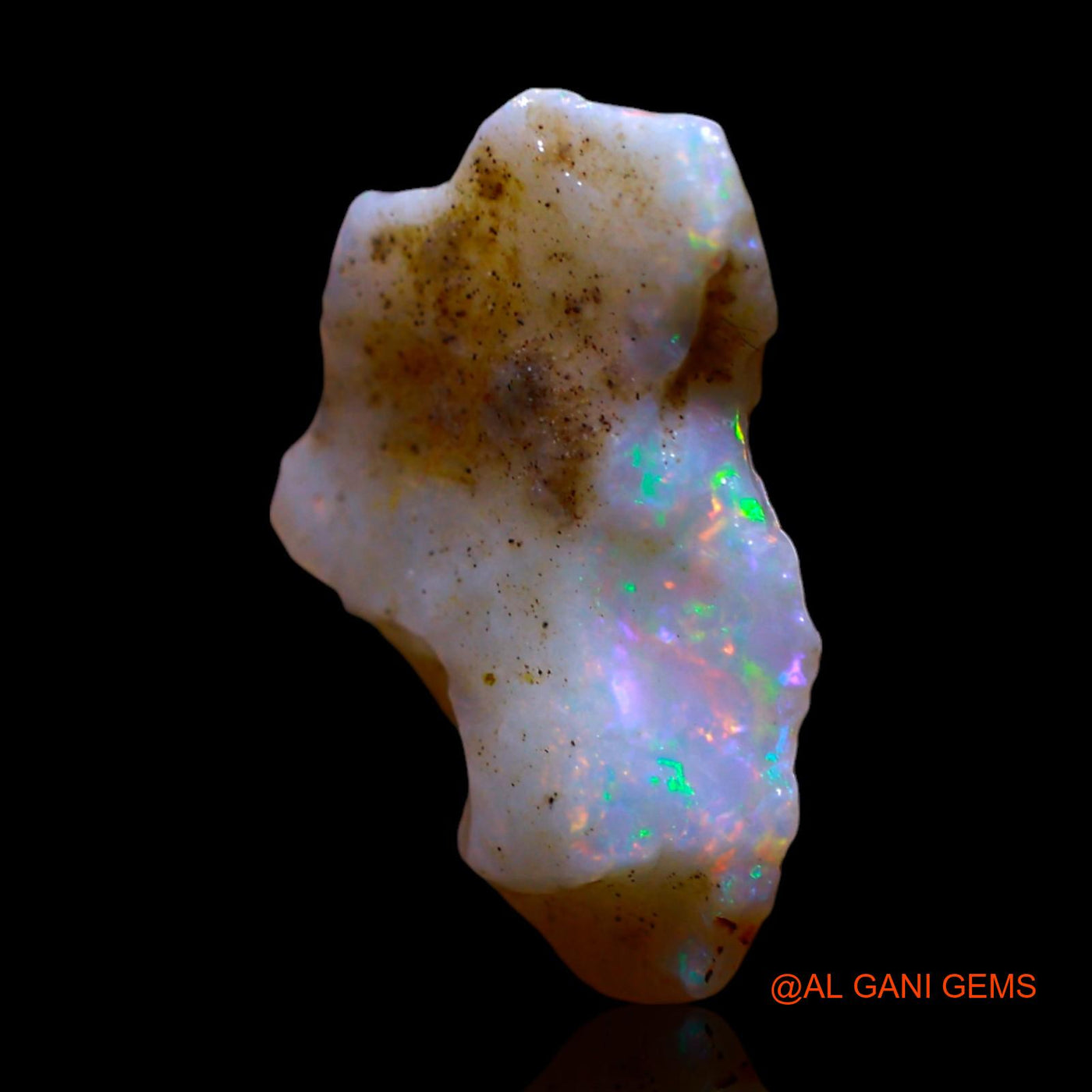 2.00 Cts Natural Australian Fire Opal Loose Gemstone Fancy Rough 14x10x4 mm RF-502