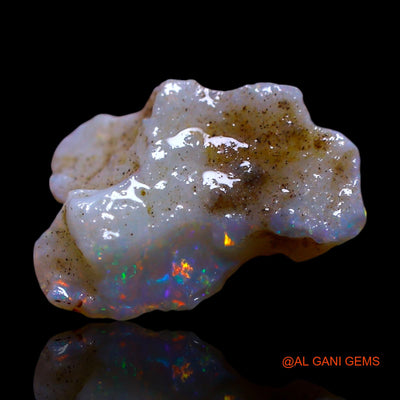 2.00 Cts Natural Australian Fire Opal Loose Gemstone Fancy Rough 14x10x4 mm RF-502
