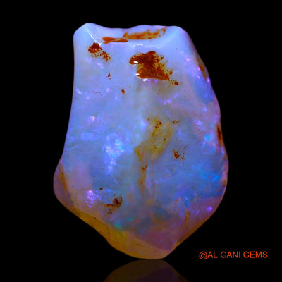 Natural Fire Opal Gemstone 3.00 Cts Loose Fancy Rough From Australia 14x10x6 mm RF-503