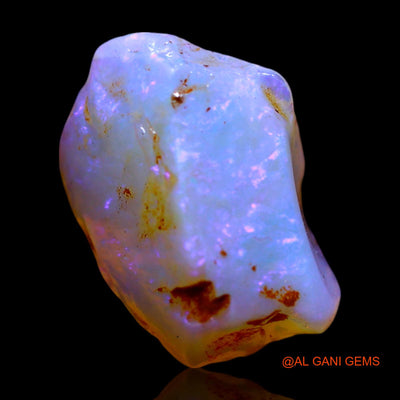 Natural Fire Opal Gemstone 3.00 Cts Loose Fancy Rough From Australia 14x10x6 mm RF-503