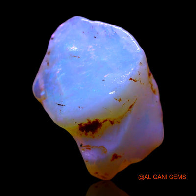 Natural Fire Opal Gemstone 3.00 Cts Loose Fancy Rough From Australia 14x10x6 mm RF-503