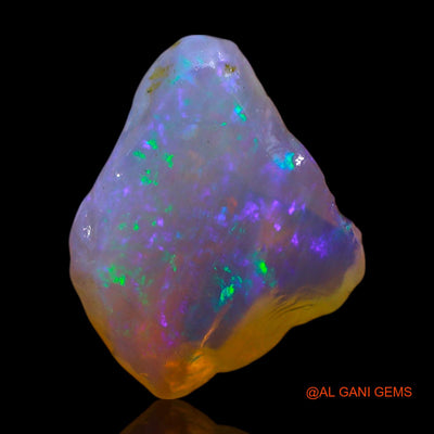 Natural Untreated Fire Opal Loose Gemstone Fancy Rough From Australia 3.00 Cts 14x11x6 mm RF-504