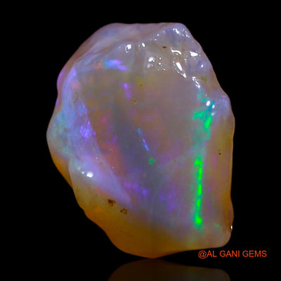 Natural Fire Opal Gemstone 3.00 Cts Loose Fancy Rough From Australia 14x9x6 mm RF-507