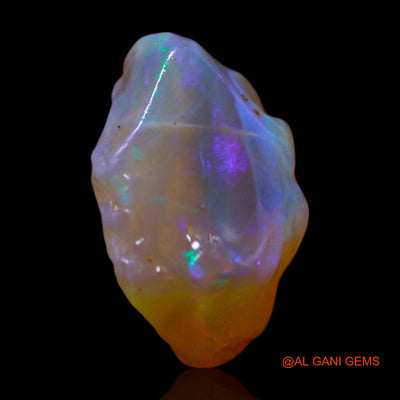 Natural Fire Opal Gemstone 3.00 Cts Loose Fancy Rough From Australia 14x9x6 mm RF-507