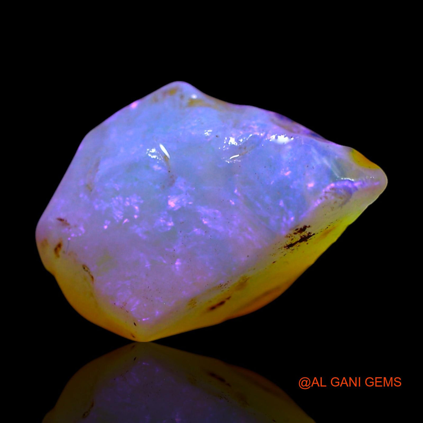 4.00 Cts Natural Australian Fire Opal Fancy Rough Loose Gemstone For Jewelry 14x10x7 mm RF-508
