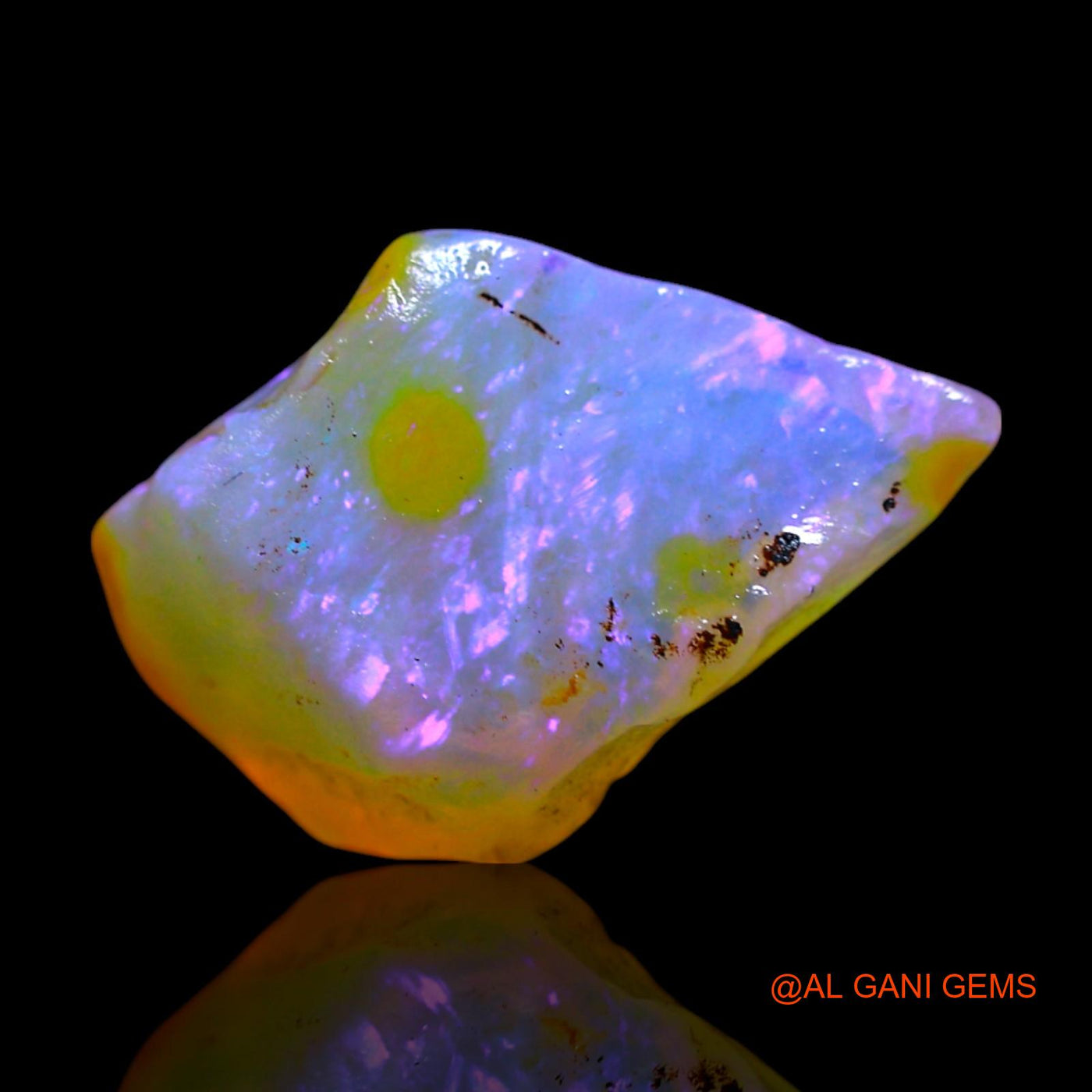 4.00 Cts Natural Australian Fire Opal Fancy Rough Loose Gemstone For Jewelry 14x10x7 mm RF-508