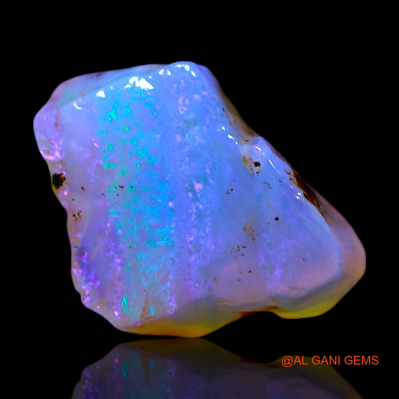 3.00 Cts Unheated Australian Fire Opal Loose Gemstone Fancy Rough Natural 13x10x5 mm RF-510