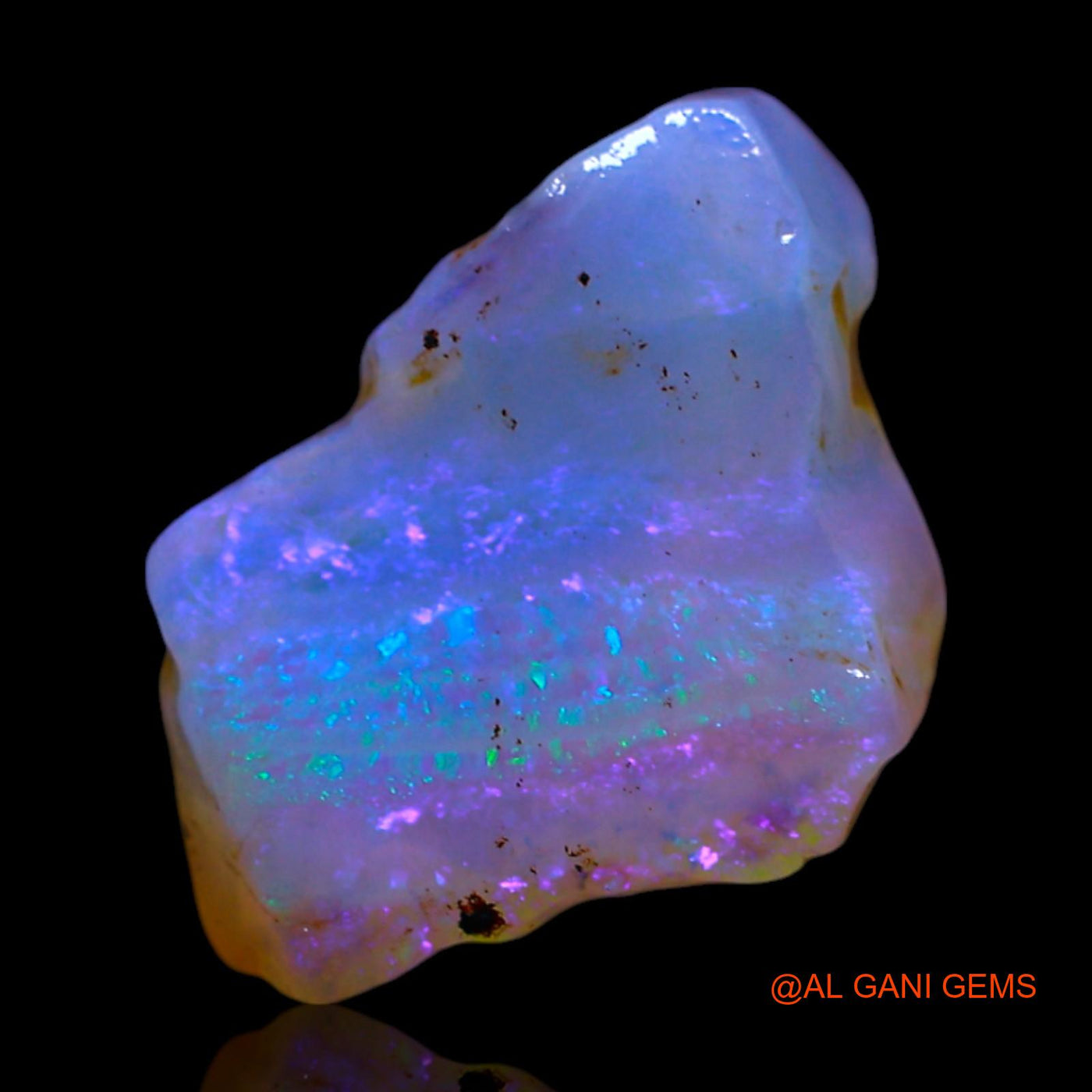 3.00 Cts Unheated Australian Fire Opal Loose Gemstone Fancy Rough Natural 13x10x5 mm RF-510
