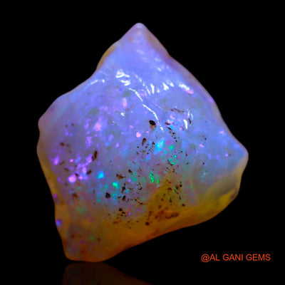 3.00 Cts Natural Australian Fire Opal Loose Gemstone Fancy Rough 11x11x5 mm RF-513