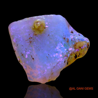 3.00 Cts Natural Australian Fire Opal Loose Gemstone Fancy Rough 11x11x5 mm RF-513