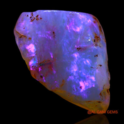 Natural Fire Opal Gemstone 2.00 Cts Loose Fancy Rough From Australia 14x9x3 mm RF-514