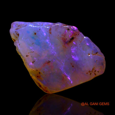 Natural Fire Opal Gemstone 2.00 Cts Loose Fancy Rough From Australia 14x9x3 mm RF-514