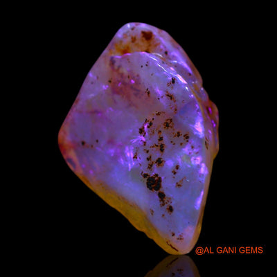Natural Fire Opal Gemstone 2.00 Cts Loose Fancy Rough From Australia 14x9x3 mm RF-514
