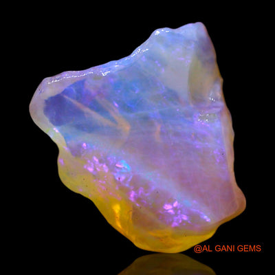 3.00 Cts Natural Australian Fire Opal Loose Gemstone Fancy Rough 12x11x5 mm RF-515