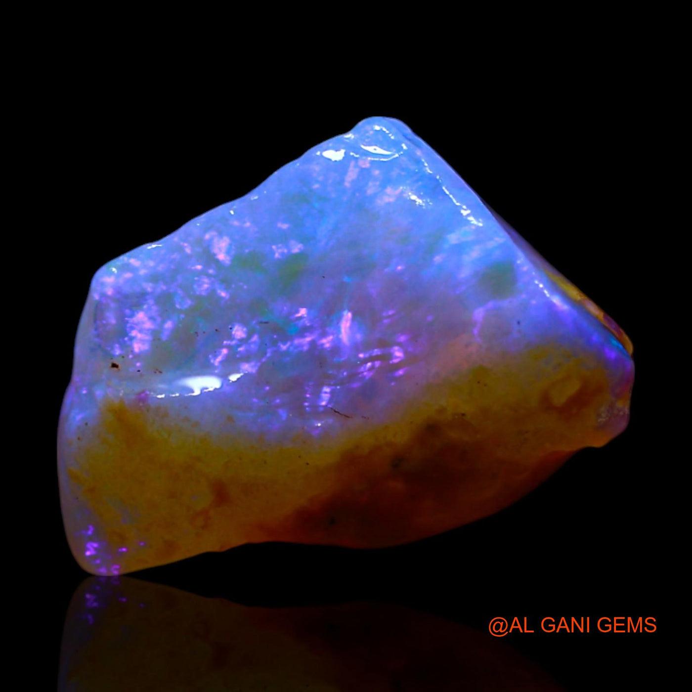 3.00 Cts Natural Australian Fire Opal Loose Gemstone Fancy Rough 13x9x6 mm RF-524