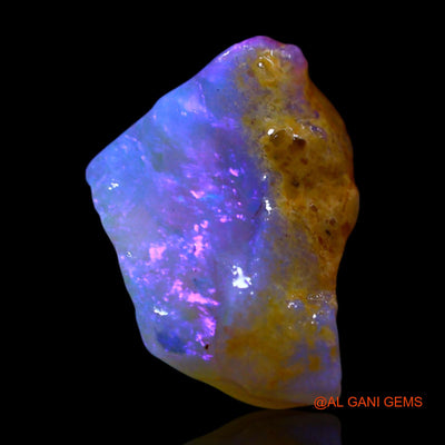 3.00 Cts Natural Australian Fire Opal Loose Gemstone Fancy Rough 13x9x6 mm RF-524