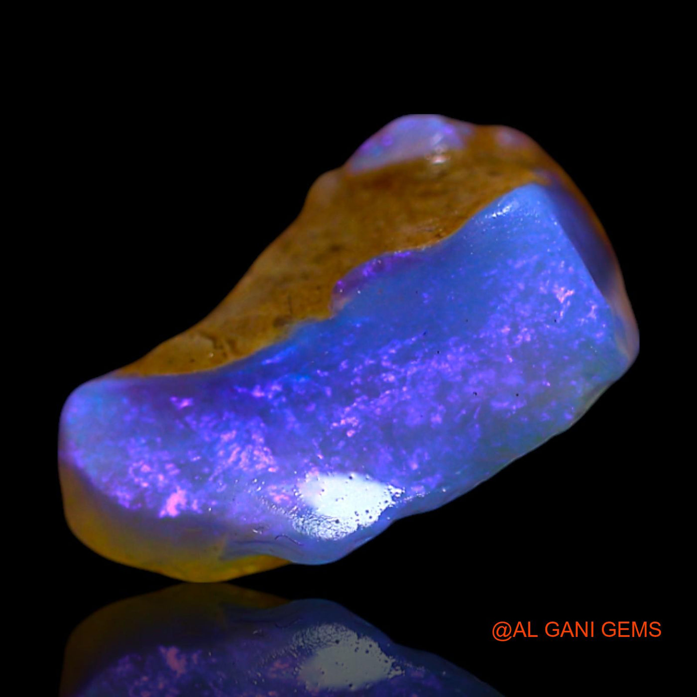 3.00 Cts Natural Australian Fire Opal Loose Gemstone Fancy Rough 13x9x6 mm RF-524