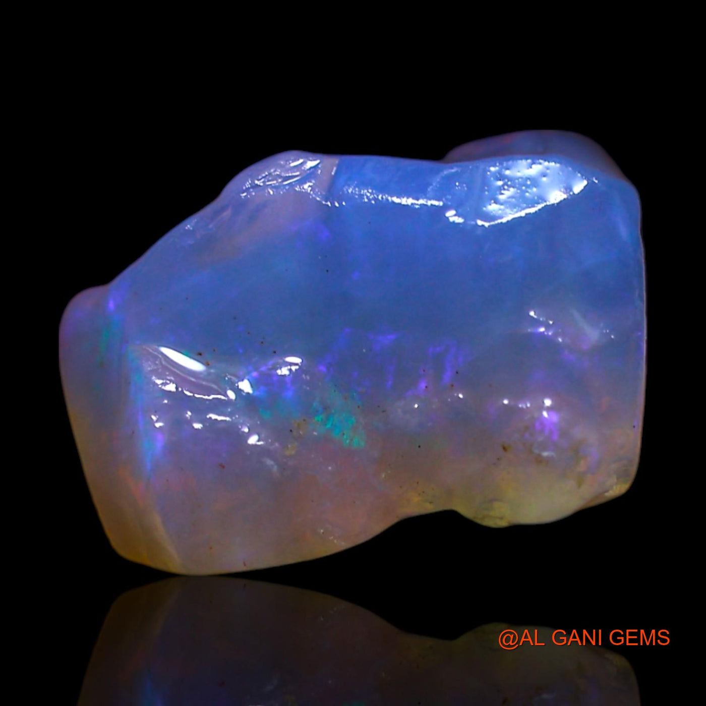 4.00 Cts Unheated Australian Fire Opal Loose Gemstone Fancy Rough Natural 12x10x8 mm RF-526