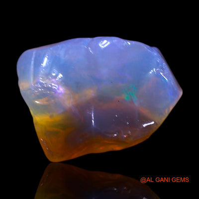 4.00 Cts Unheated Australian Fire Opal Loose Gemstone Fancy Rough Natural 12x10x8 mm RF-526