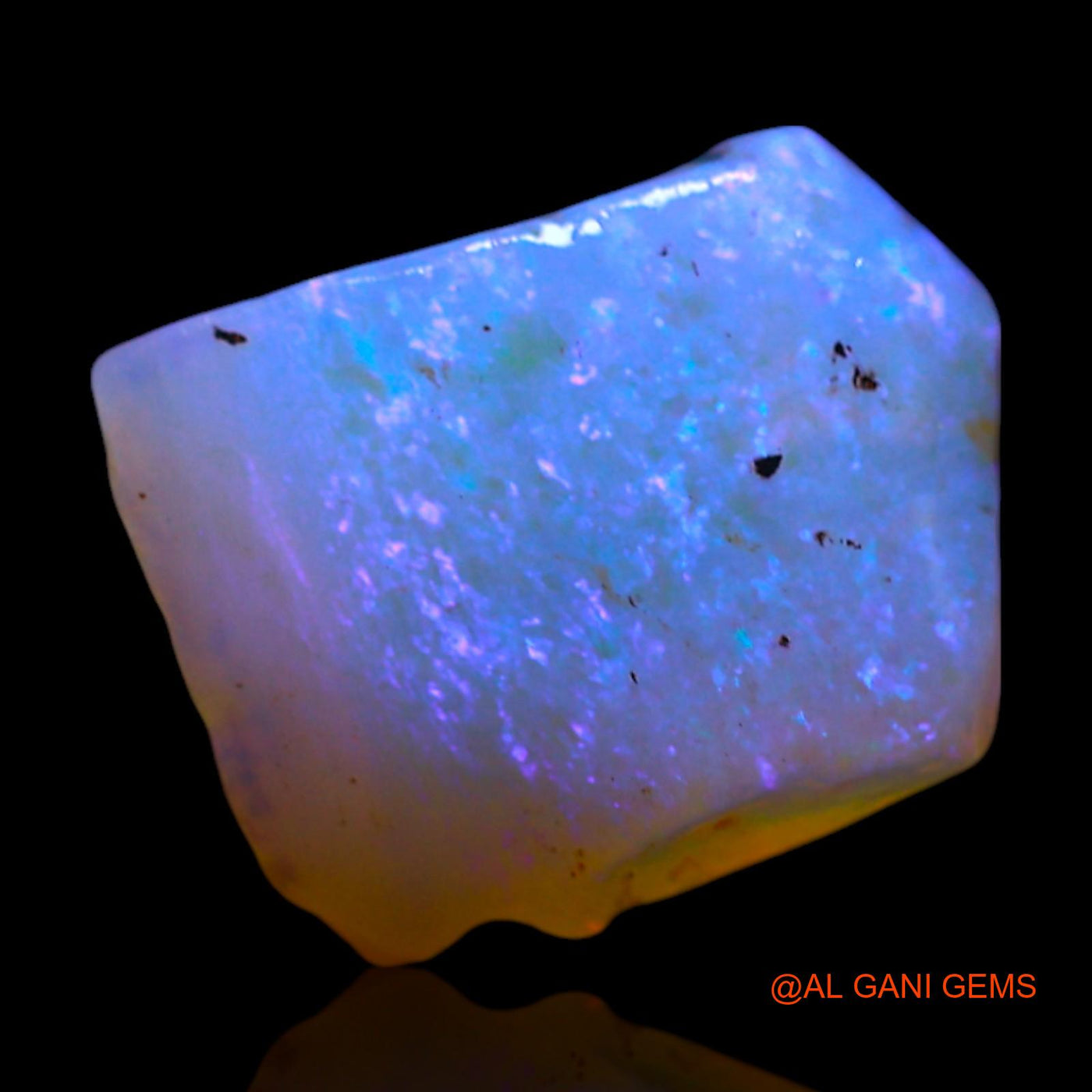 3.00 Cts Unheated Australian Fire Opal Loose Gemstone Fancy Rough Natural 11x9x4 mm RF-528
