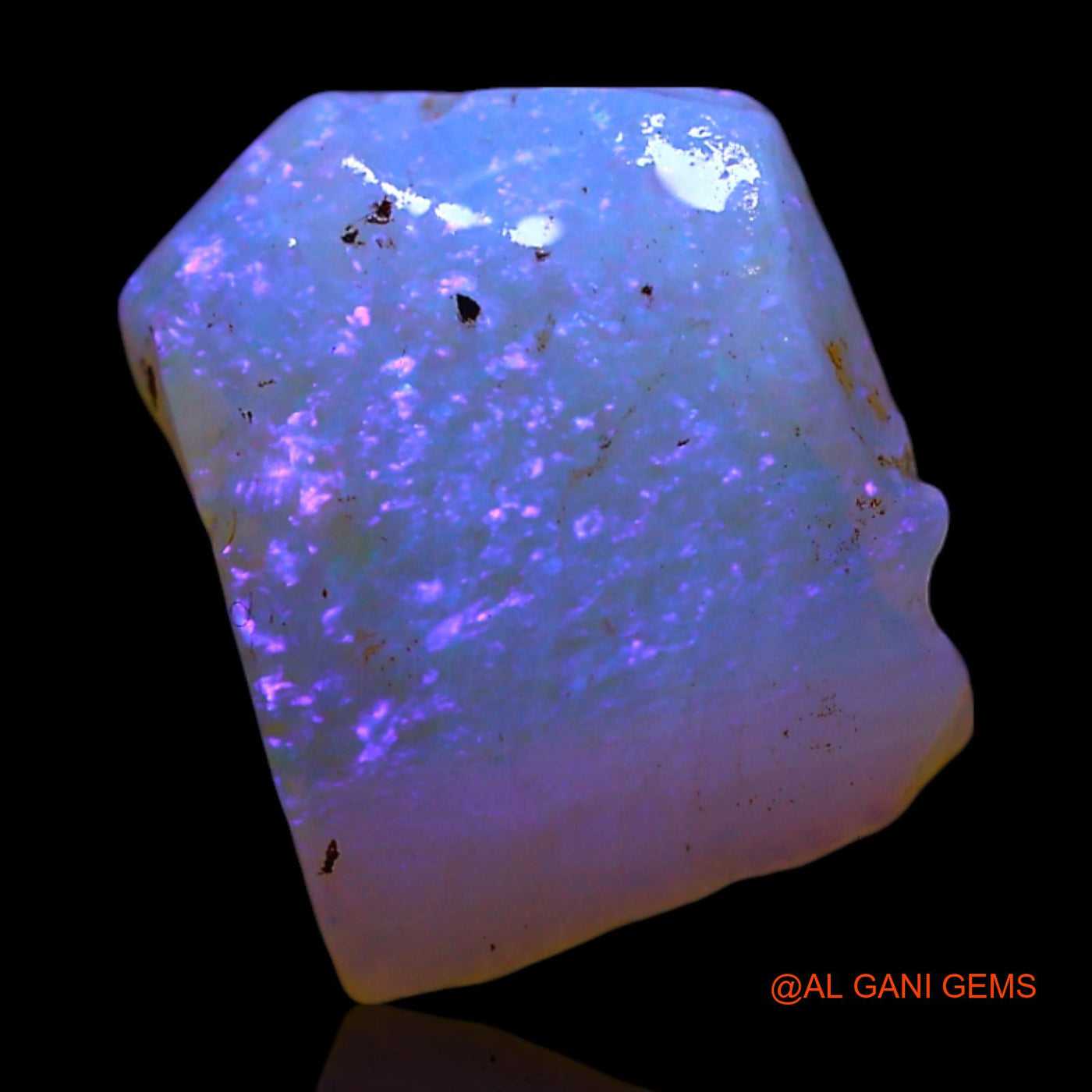 3.00 Cts Unheated Australian Fire Opal Loose Gemstone Fancy Rough Natural 11x9x4 mm RF-528