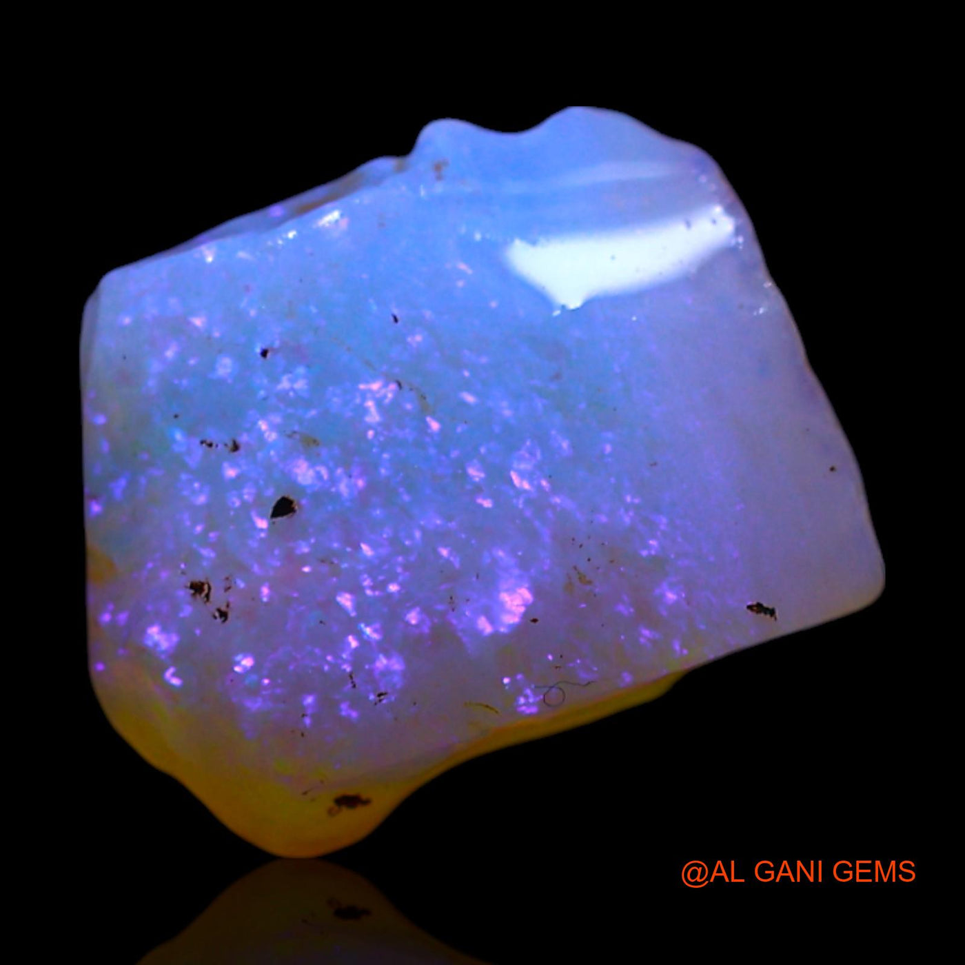 3.00 Cts Unheated Australian Fire Opal Loose Gemstone Fancy Rough Natural 11x9x4 mm RF-528