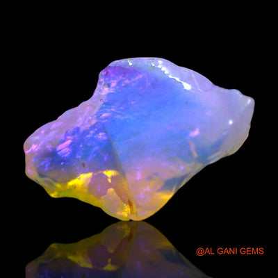 Natural Fire Opal Gemstone 2.00 Cts Loose Fancy Rough From Australia 14x9x5 mm RF-529