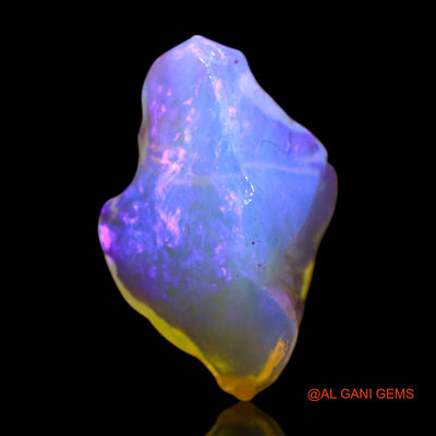 Natural Fire Opal Gemstone 2.00 Cts Loose Fancy Rough From Australia 14x9x5 mm RF-529